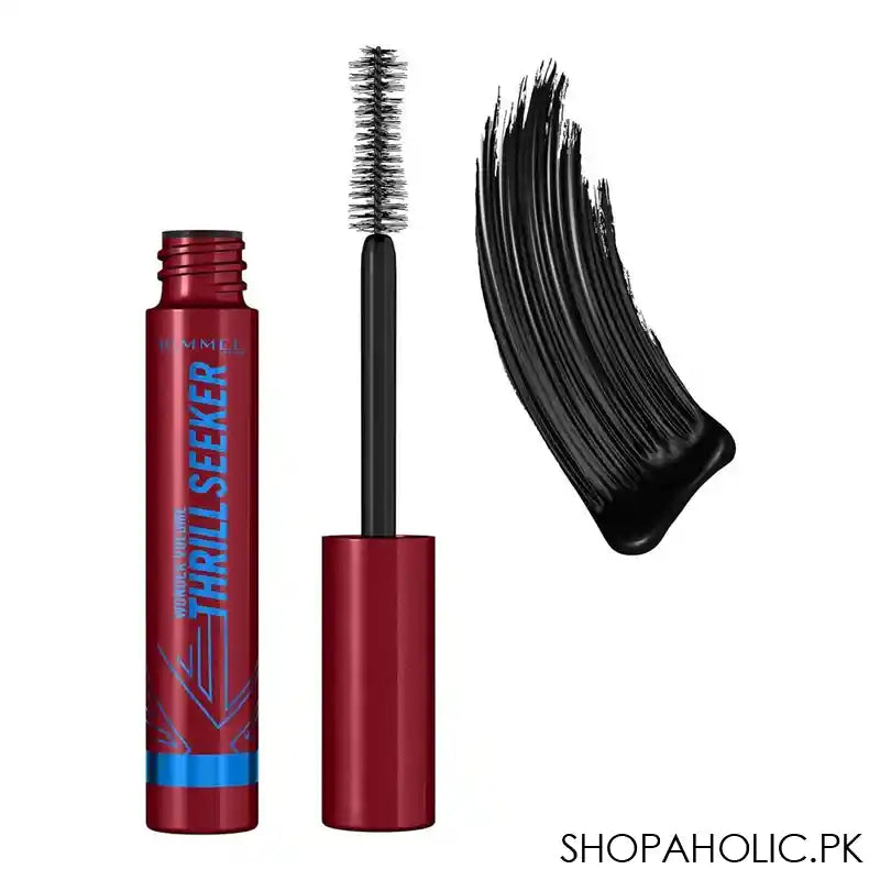 Rimmel Wonder Volume Thrill Seeker, Waterproof, Black - Main Image