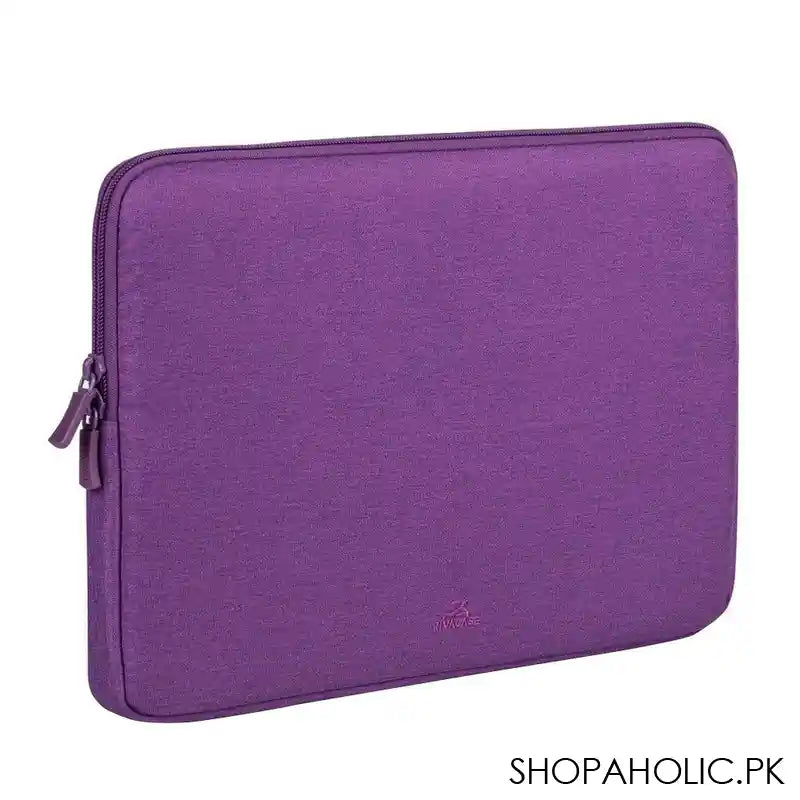 Rivacase 13.3-14 Inches Eco Laptop Sleeve, Violet, 7703 - Image 3