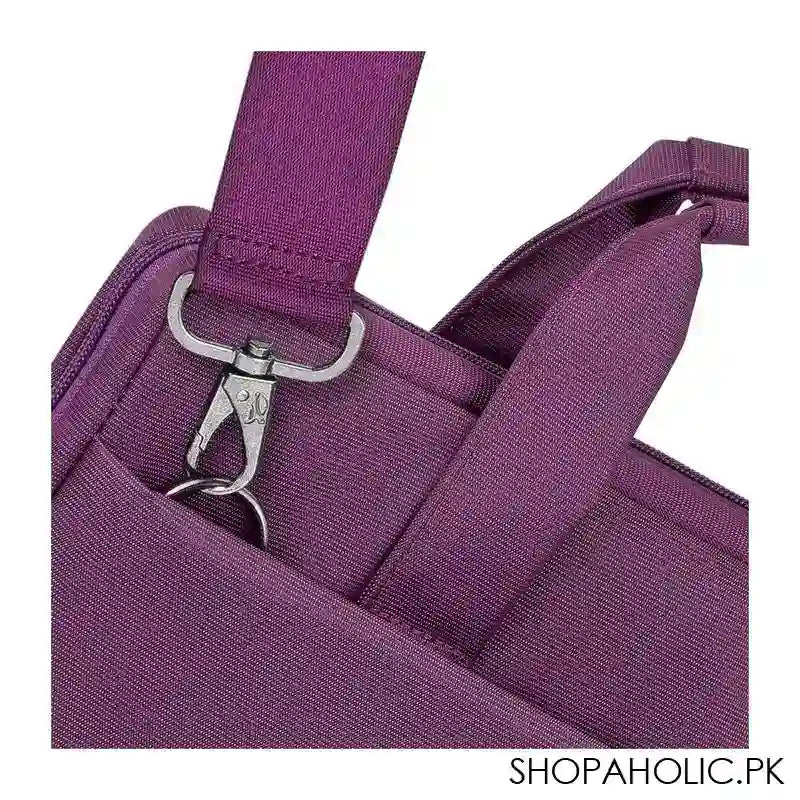 Rivacase 13.3 Inches Laptop Bag, Purple, 8221 - Image 5