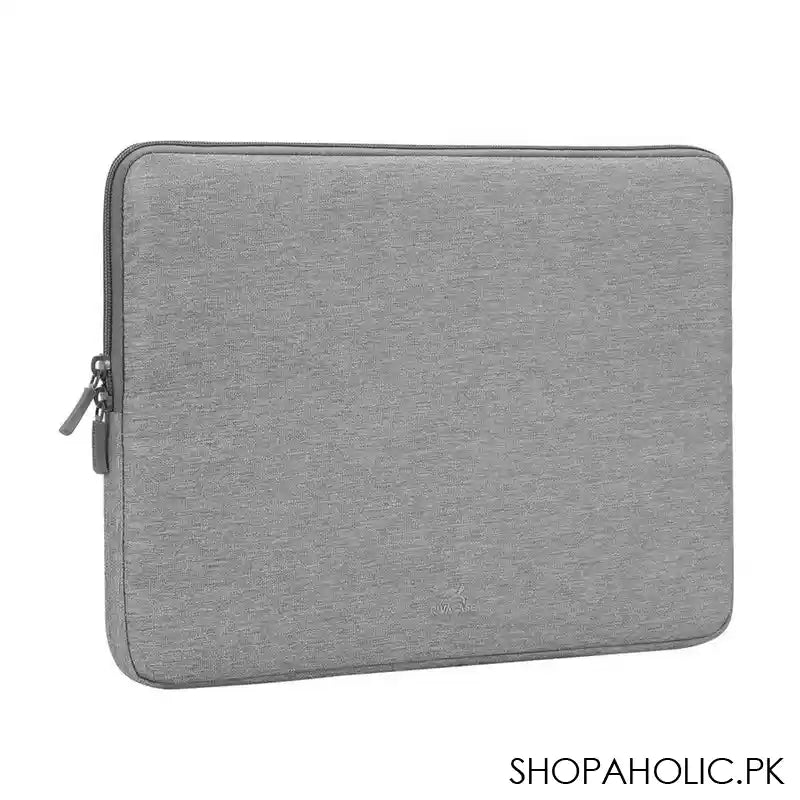 Rivacase 15.6 Inches Eco Laptop Sleeve, Grey, 7705 - Image 4