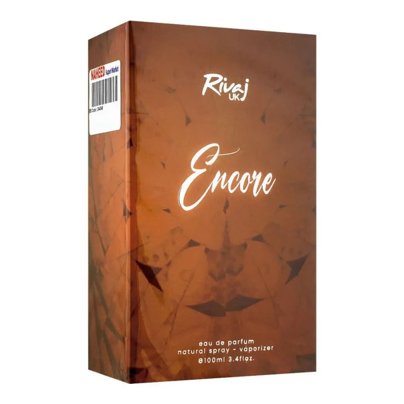 rivaj encore eau de parfum, for women, 100ml main image