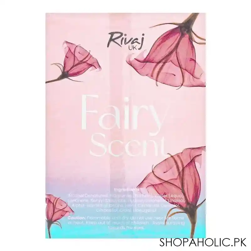 rivaj fairy scent eau de parfum, for women, 100ml image3