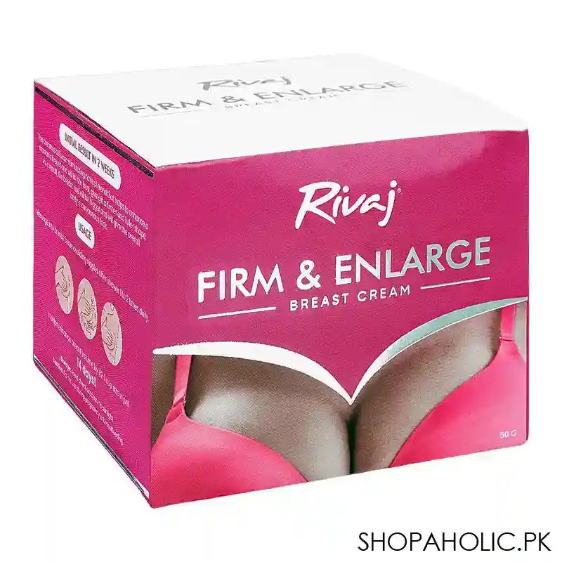 Rivaj Firm & Enlarge Breast Cream, 50g - Main Image