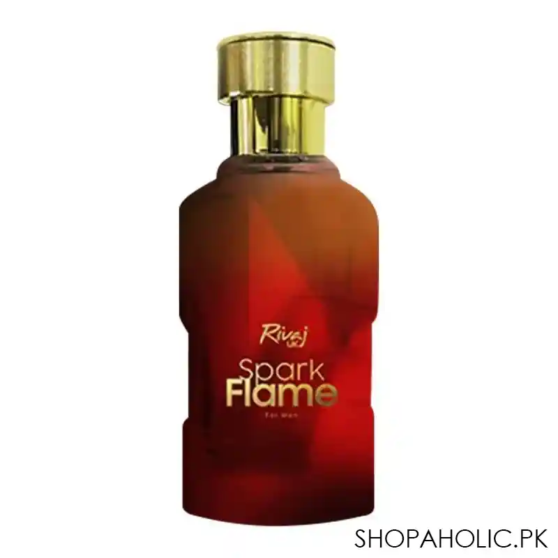 rivaj spark flame eau de parfum, for men, 100ml main image