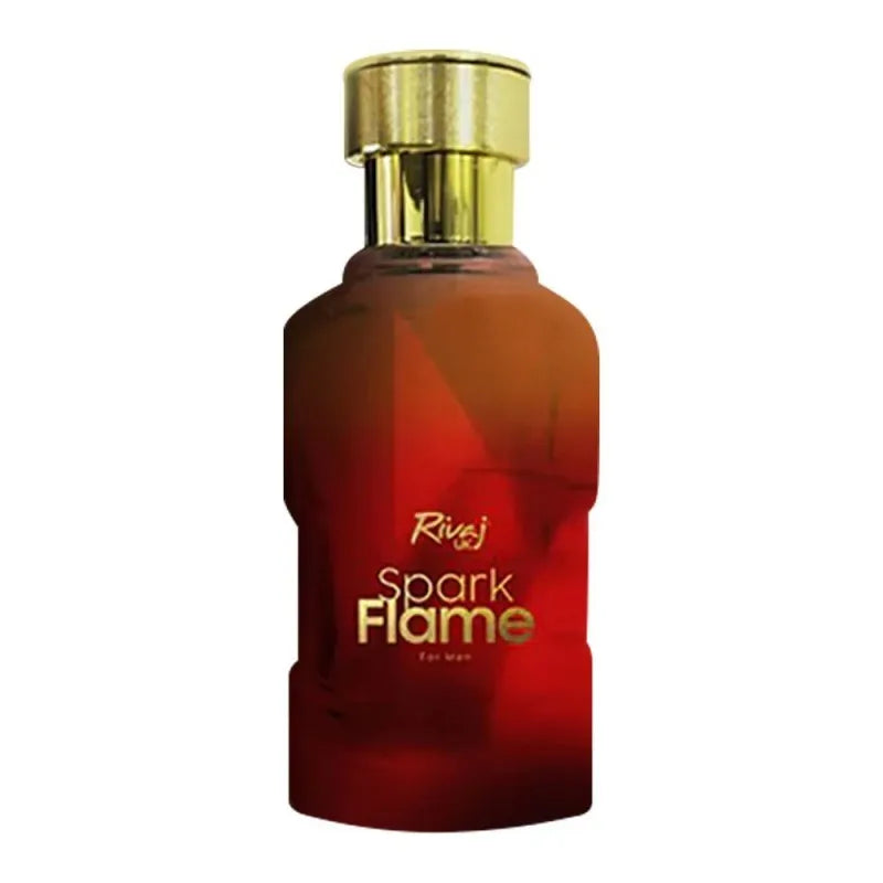 rivaj spark flame eau de parfum, for men, 100ml main image