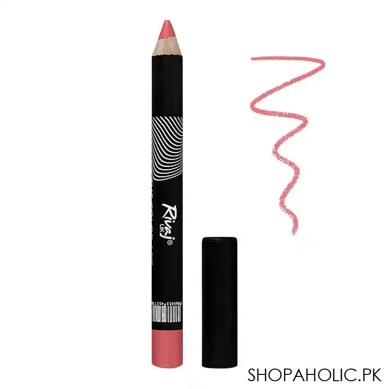 Rivaj UK The Color Art Long Lasting Waterproof Lipstick Pencil, 45 Garnet - Image 2