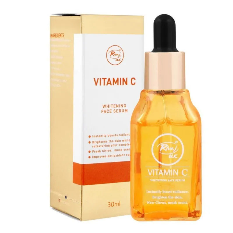 rivaj vitamin c whitening face serum, 30ml main image