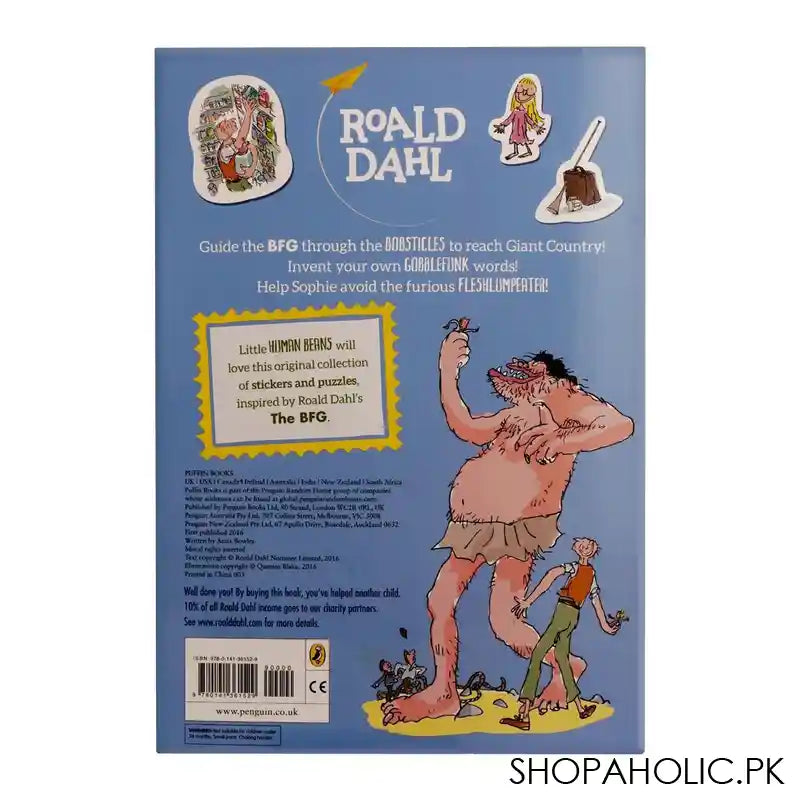 Roald Dahl The BFG's Gloriumptious Sticker Activity Book - Image 2