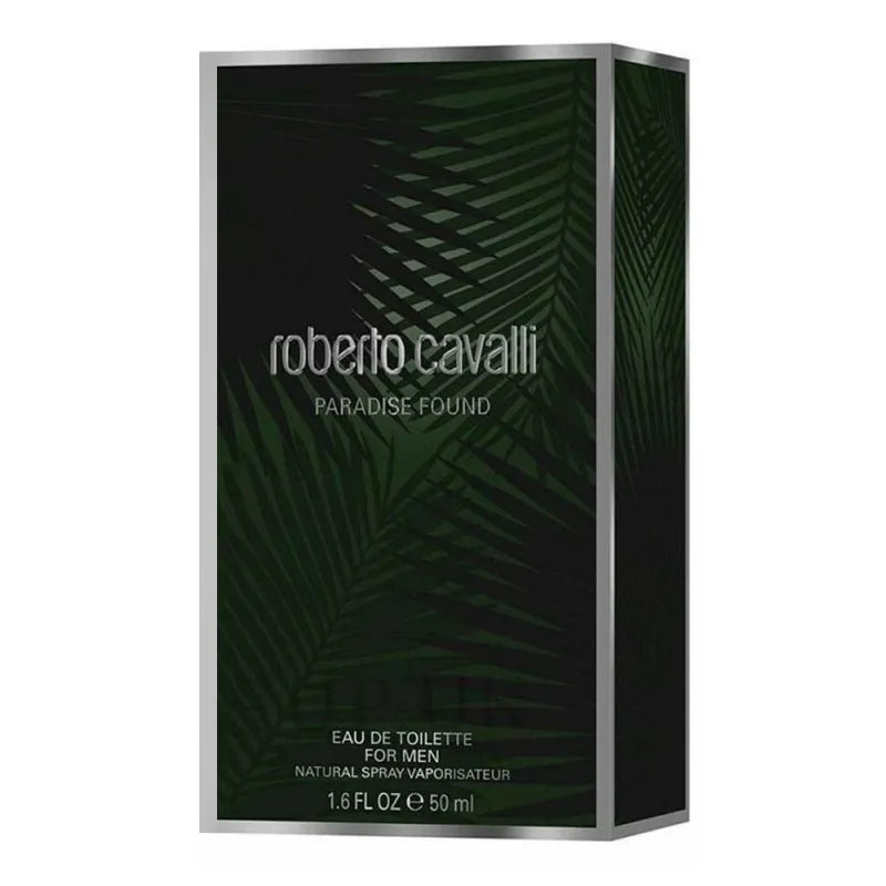 roberto cavalli paradise found eau de toilette, for men, 50ml image2