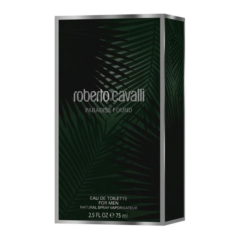 roberto cavalli paradise found for men eau de toilette, 75ml image2