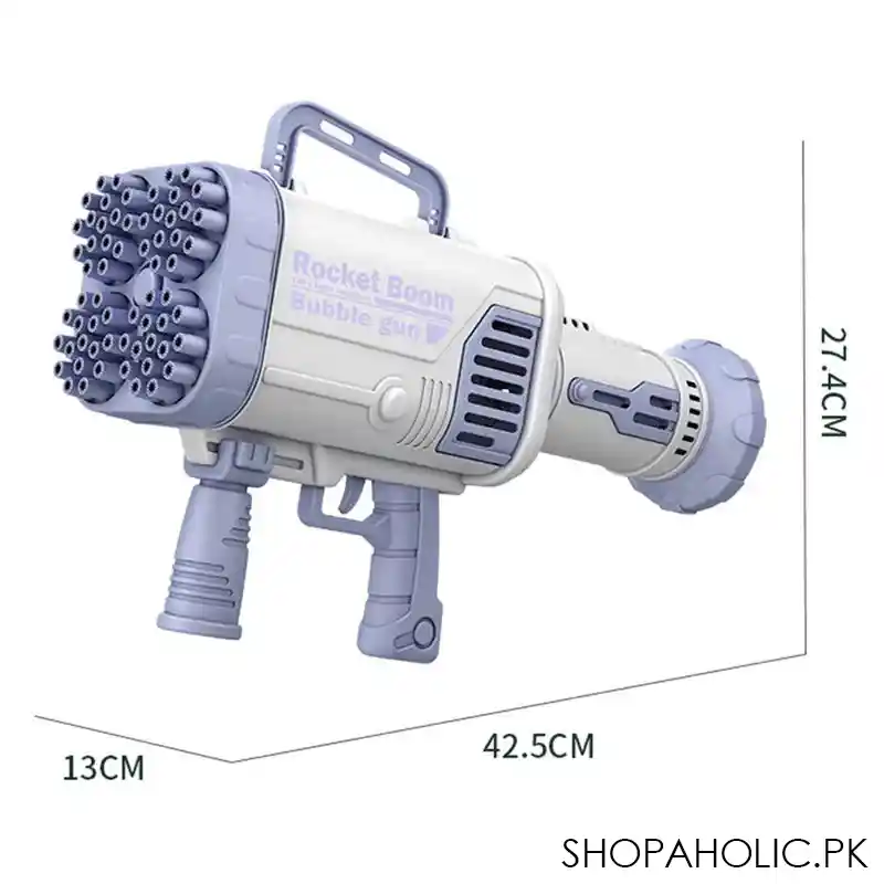 rocket boom bubble gun with 64 holes image6