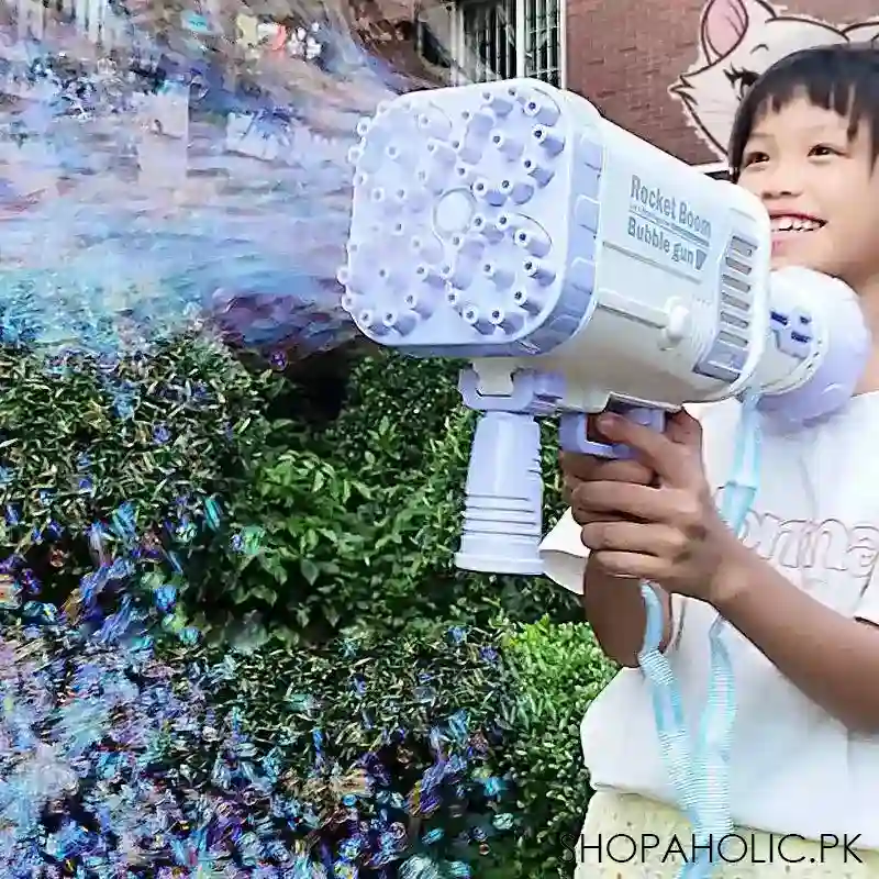 rocket boom bubble gun with 64 holes main image