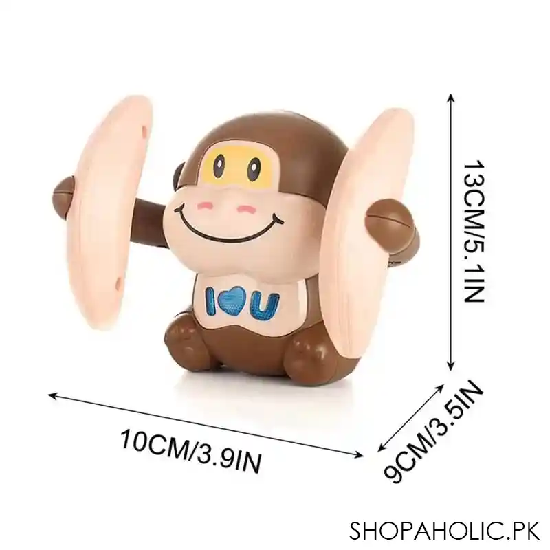 rolling monkey banana voice controlled toy for kids image7