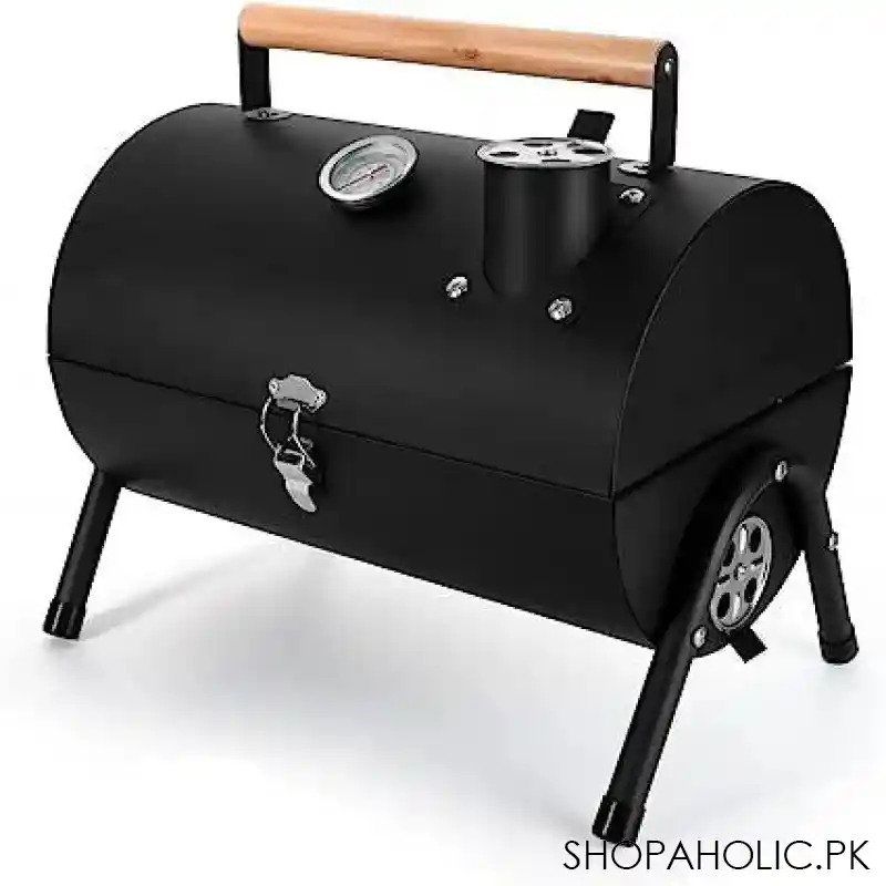 round folding bbq grill image3