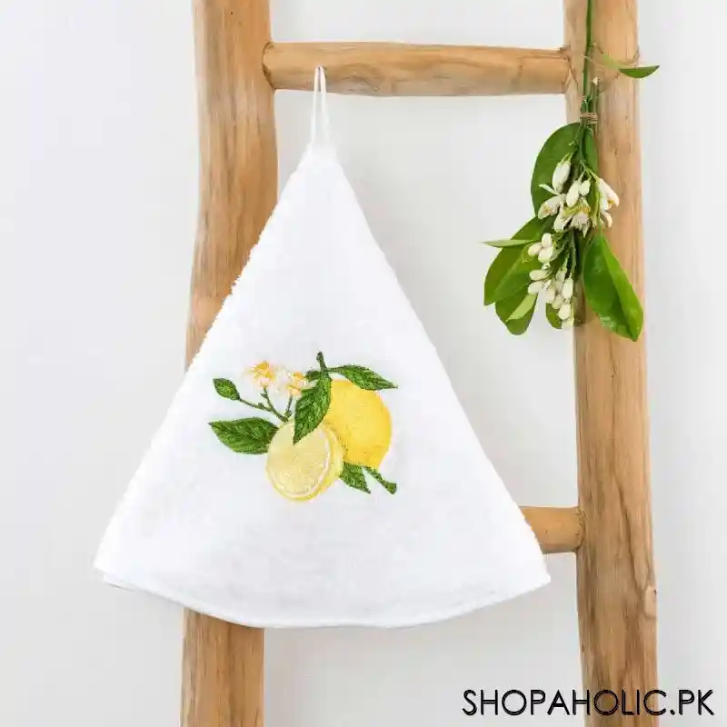 round hand towel with hanging loop (highest quality) main image