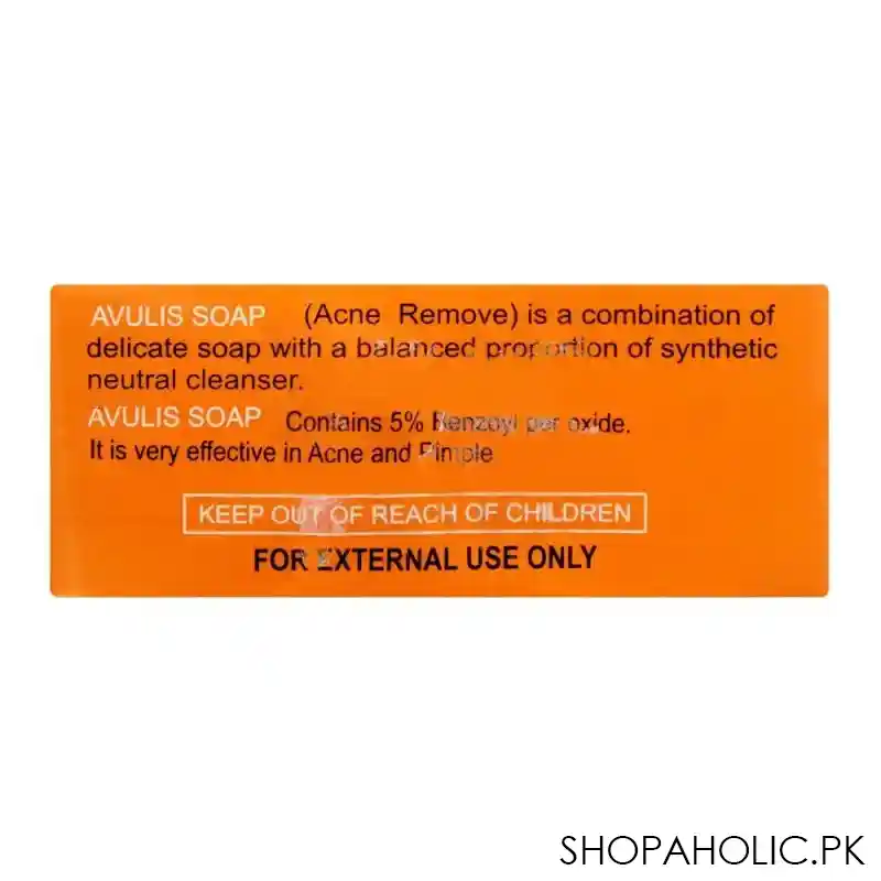 royal derma avulis medicated soap, for acne & pimples, 100g image3