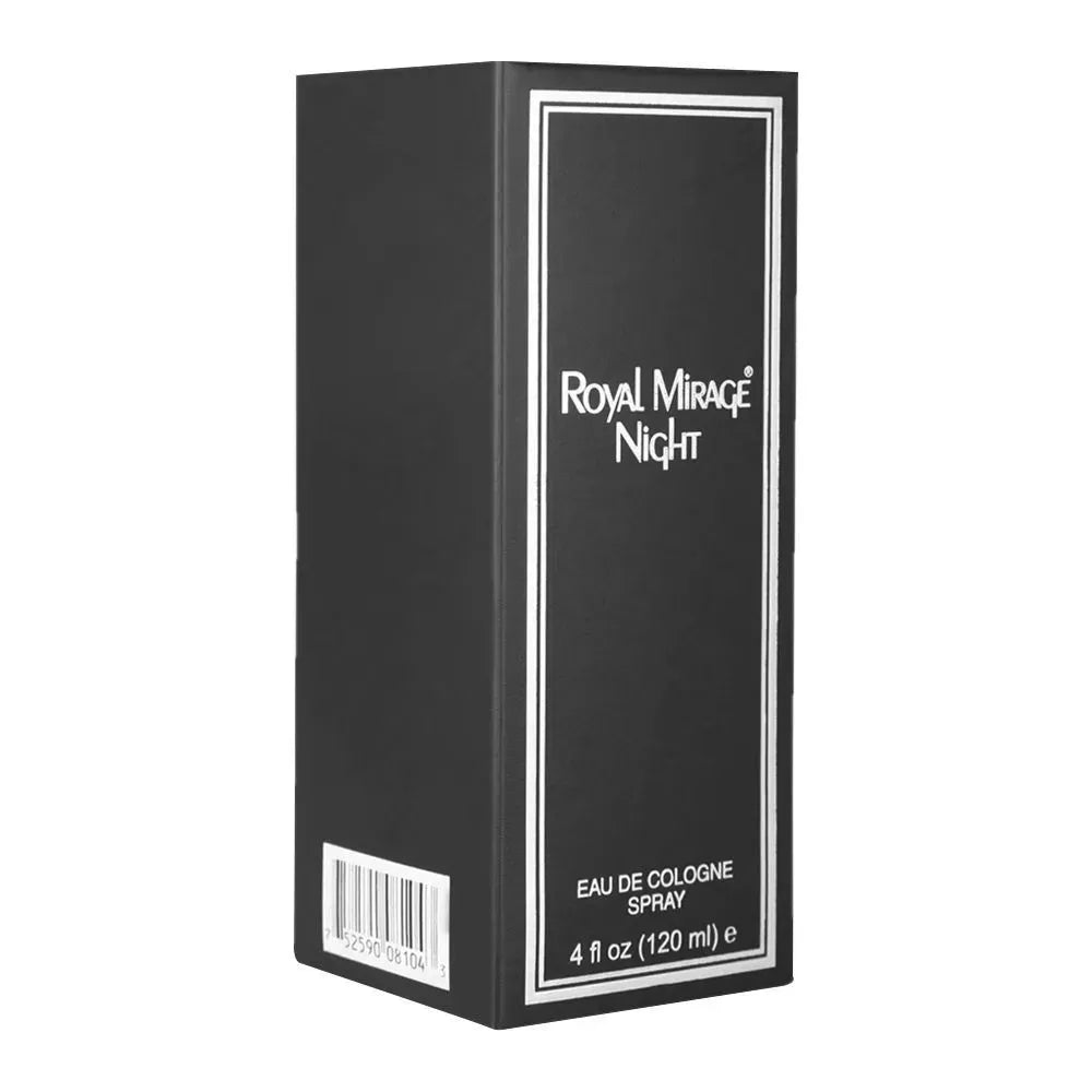 royal mirage night eau de cologne, for men & women, 120ml image2