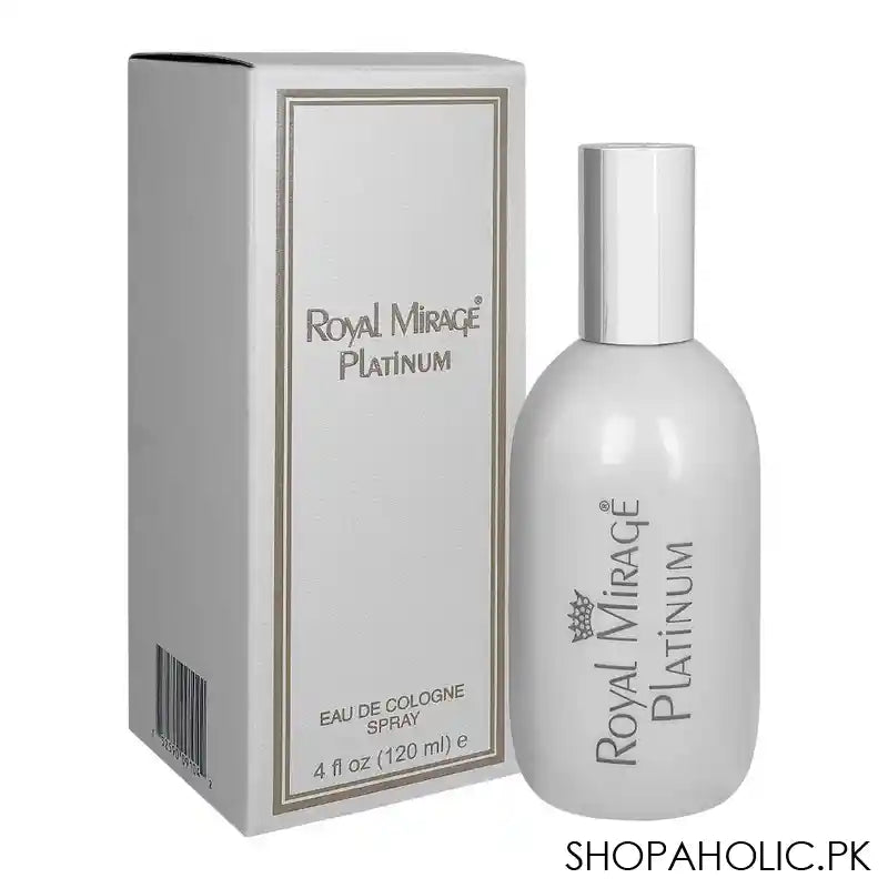 Royal Mirage Platinum Eau De Parfum, For Men & Women, 120ml - Main Image