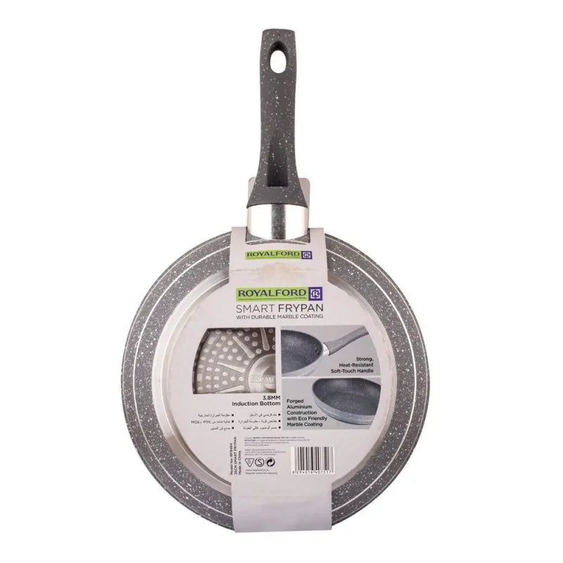 royalford granite smart frypan, 26cm,, grey, rf9464 image2