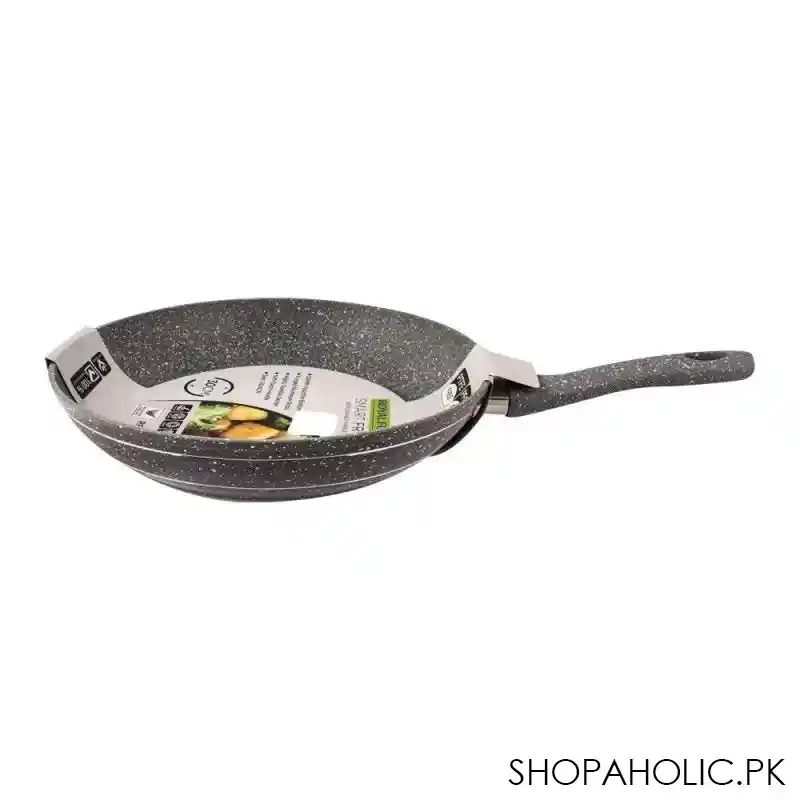 royalford granite smart frypan, 30cm, grey, rf9466 image4