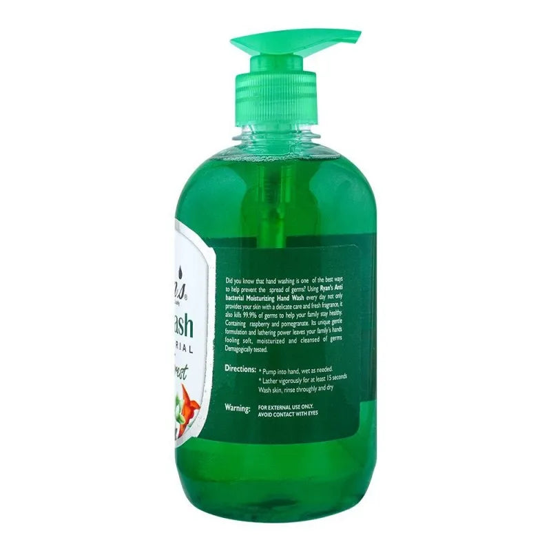 ryan's green apple hand wash, 500ml image2