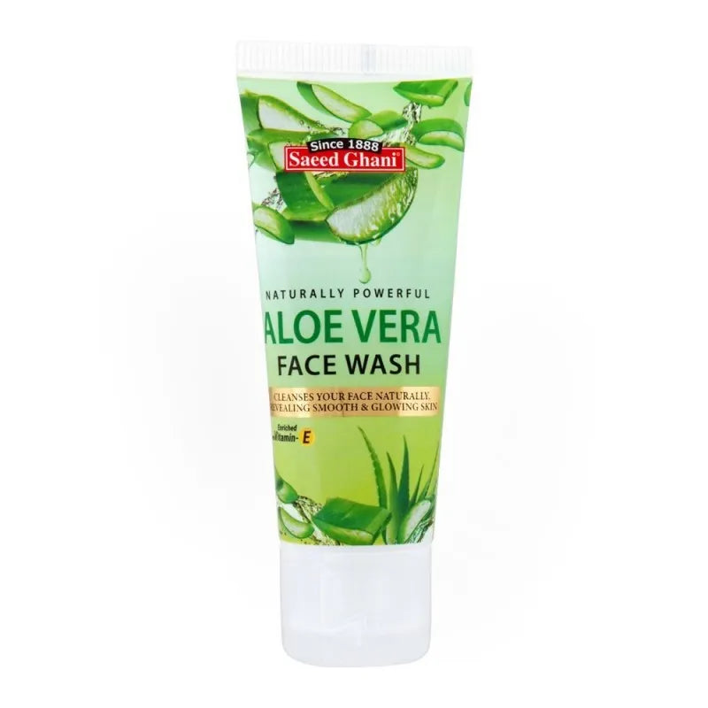 saeed ghani aloe vera face wash, 60ml main image