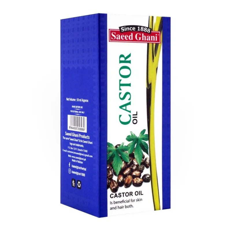 saeed ghani castor oil, 50ml image2