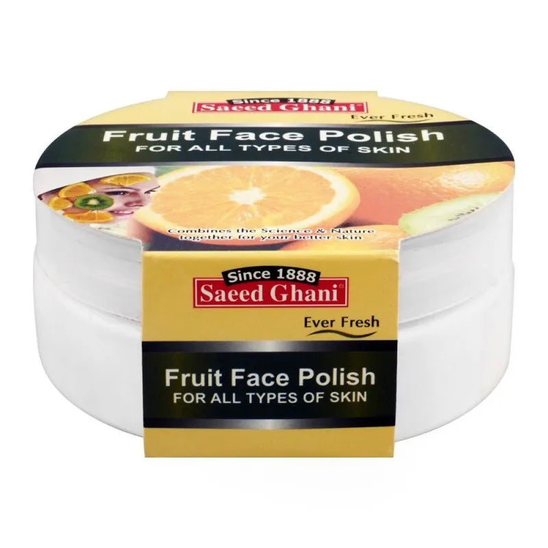 saeed ghani fruit face polish, all skin types, 180g main image