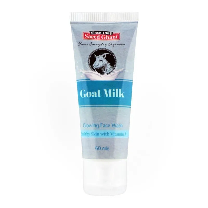 saeed ghani goat milk glowing face wash, 60ml main image