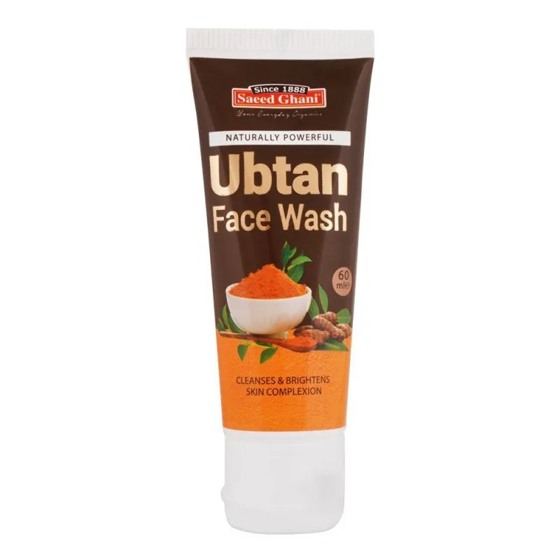 saeed ghani ubtan face wash, 60ml main image