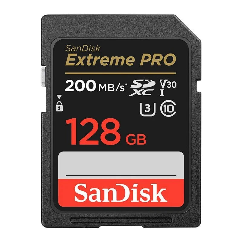 sandisk extreme pro 128gb sdxc uhs 1 card, speed upto 200mb/s main image