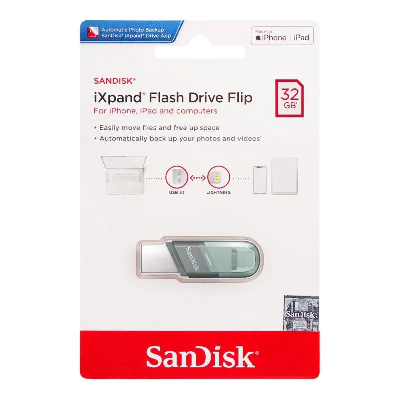 sandisk ixpand usb flash drive flip, 32gb image4