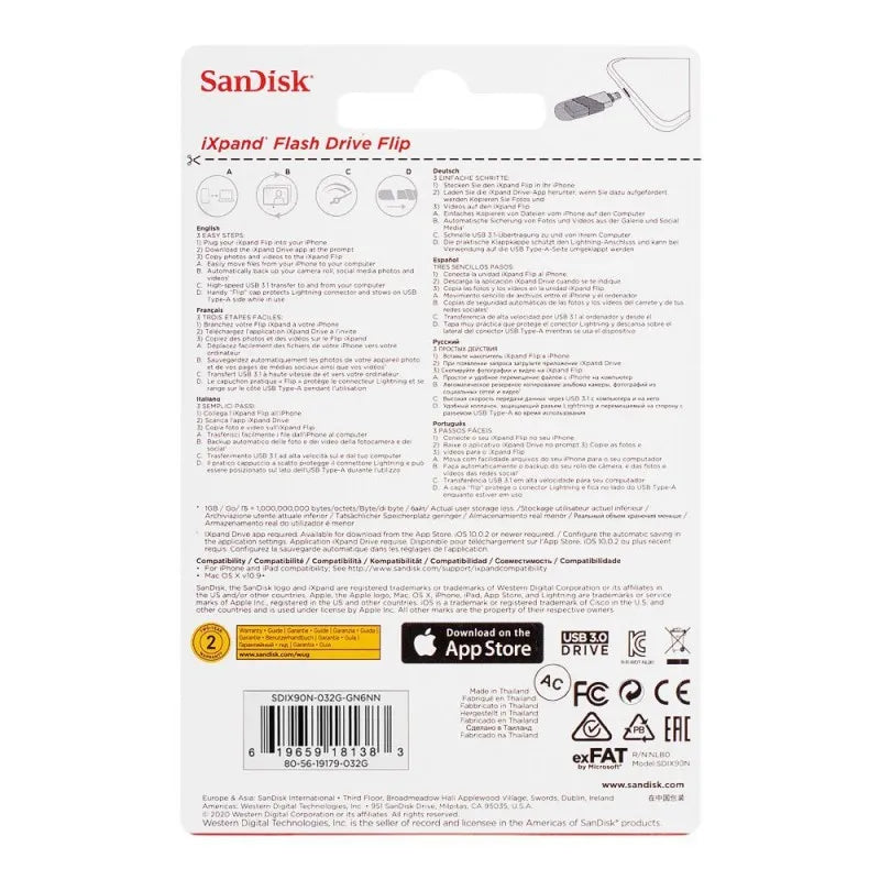 sandisk ixpand usb flash drive flip, 32gb image5