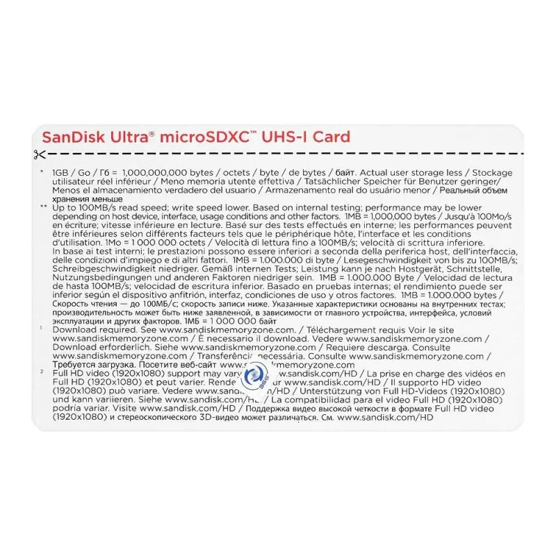 sandisk ultra 128gb micro sdxc uhs 1 card, speed up to 100 mb/s image4