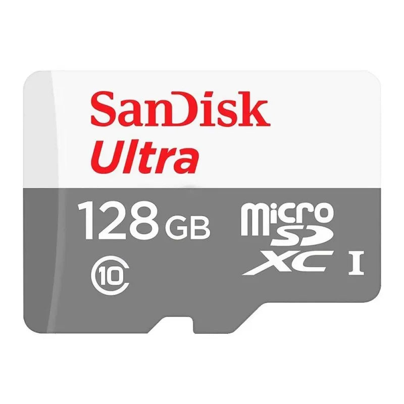 sandisk ultra 128gb micro sdxc uhs 1 card, speed up to 100 mb/s main image