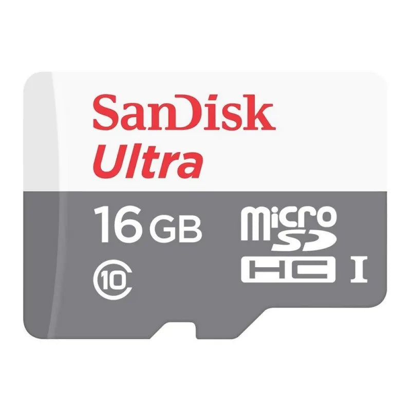 sandisk ultra 16gb micro sdhc uhs 1, speed upto 80mb/s main image