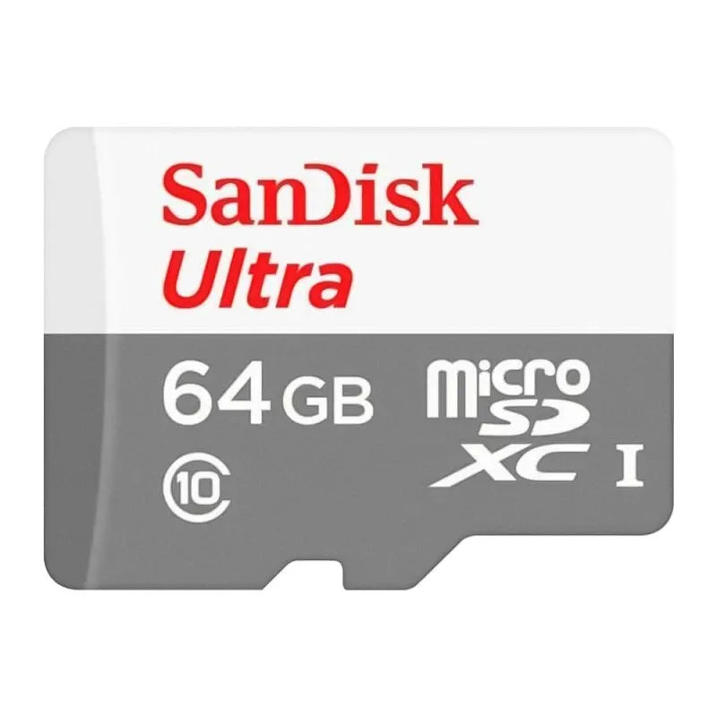 sandisk ultra 64gb micro sdxc uhs 1 card, speed upto 100 mb/s main image