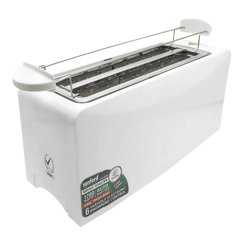 sanford 4 slice bread toaster, 220 240v, sf 5752bt image2