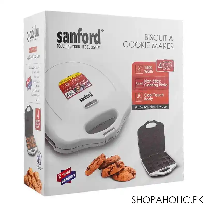 sanford biscuit & cookie maker, 1400w, sf 5778bm image4