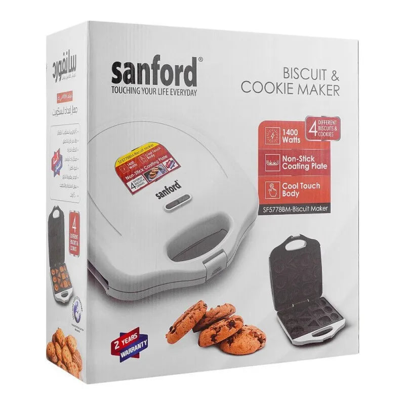 sanford biscuit & cookie maker, 1400w, sf 5778bm image4