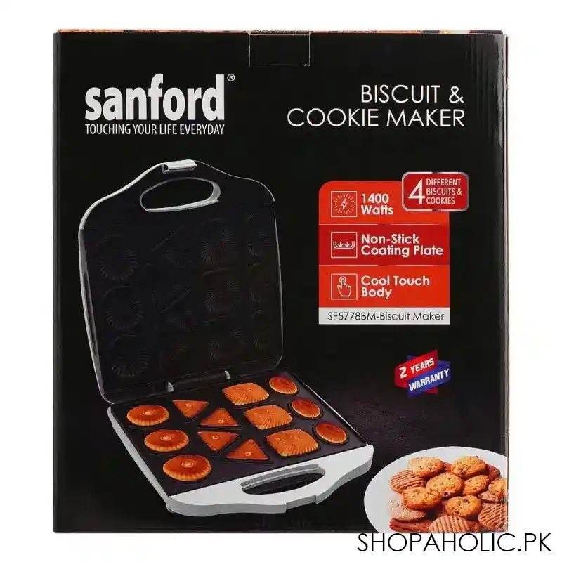 sanford biscuit & cookie maker, 1400w, sf 5778bm image5