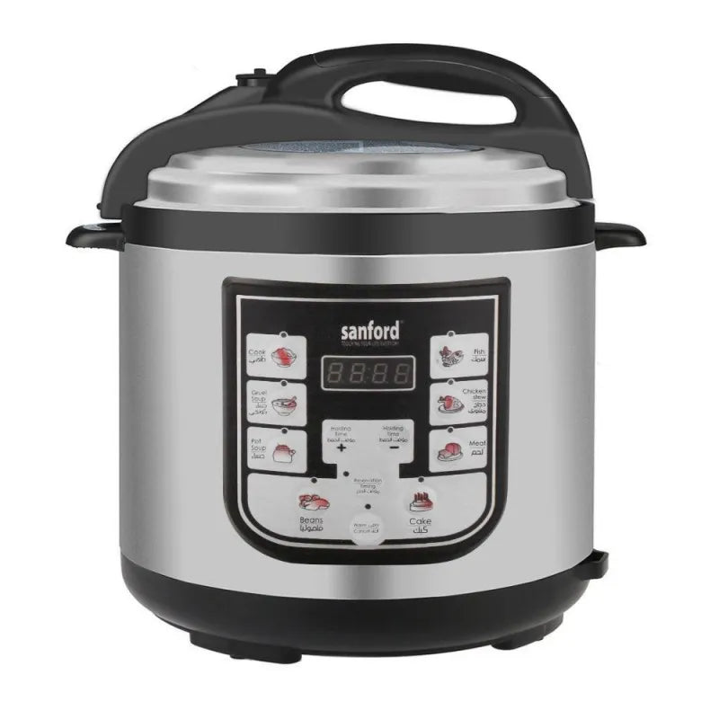 sanford electric digital pressure cooker, 6l, 1000w, sf 3200epc main image