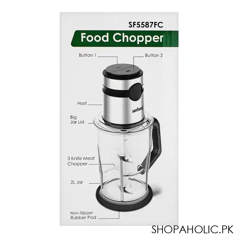 Sanford Food Chopper, 400W, SF-5587FC - Image 6