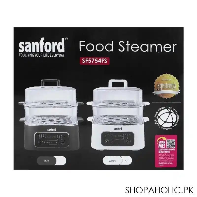 sanford food steamer, 1000w, sf 5754fs image3