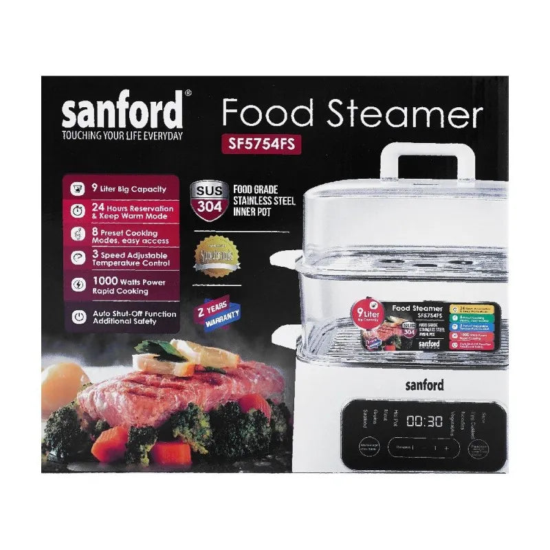 sanford food steamer, 1000w, sf 5754fs image4