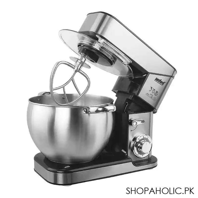 Sanford Stand Mixer, 2000W, 10 Liter Stainless Steel Bowl, Full Copper Motor, 6 Speed, Sf-1370SM - Main Image