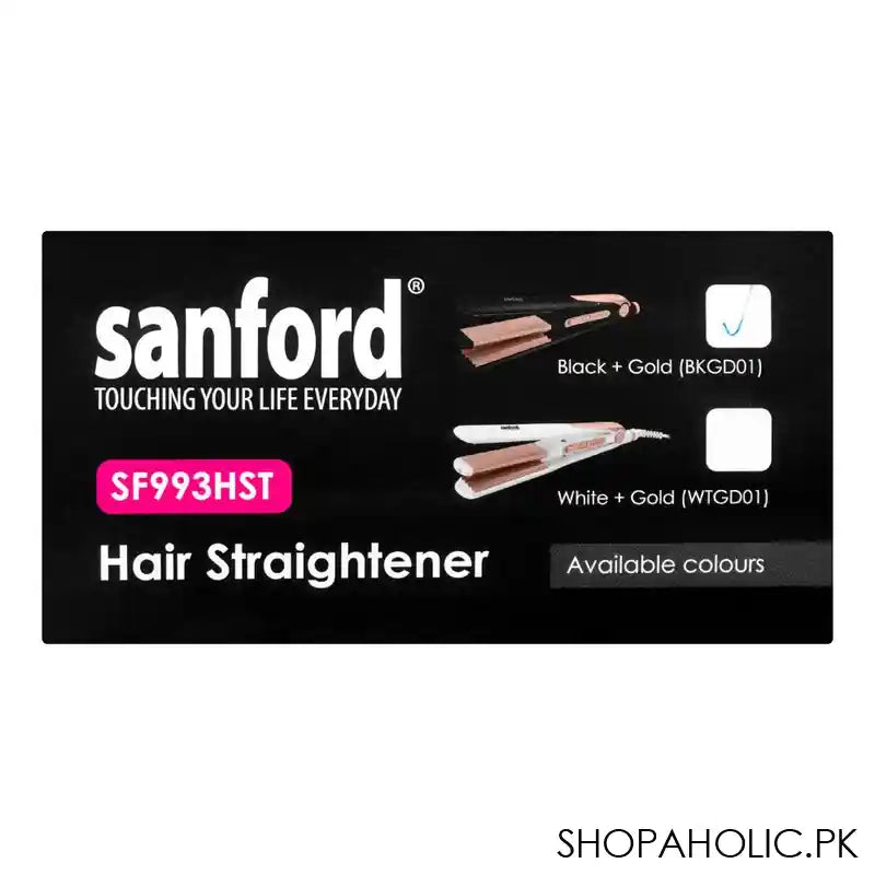 Sanford Style 2in1 Hair Straightener, SF993HST - Image 5