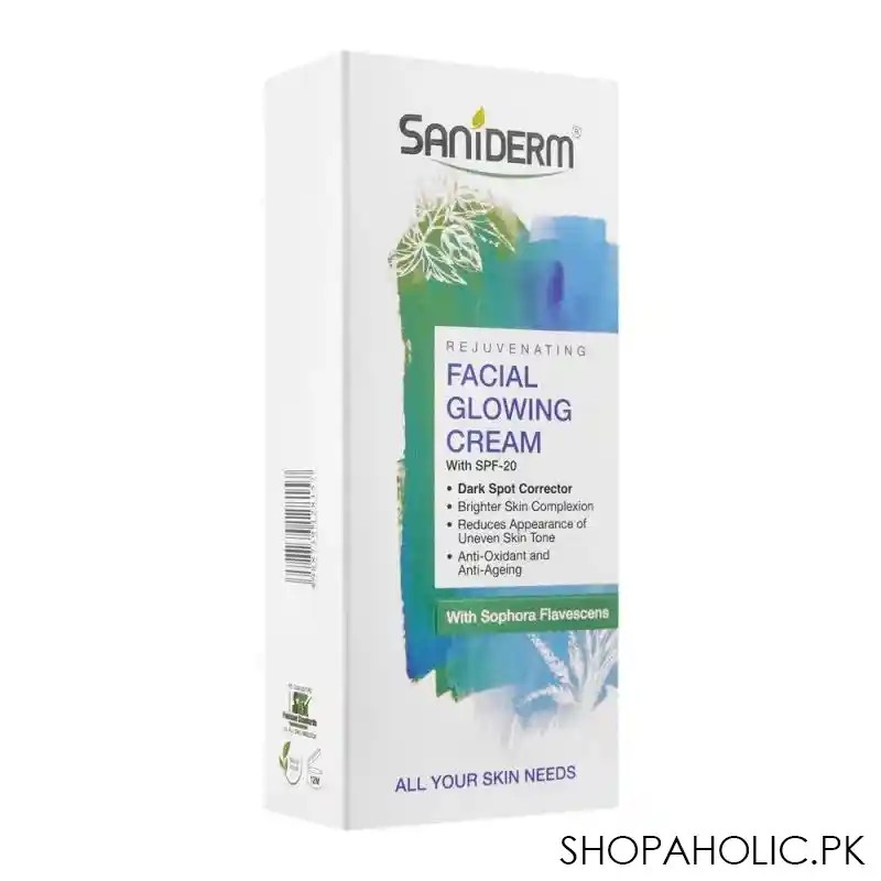 saniderm rejuvenating facial glowing cream, 50g image2