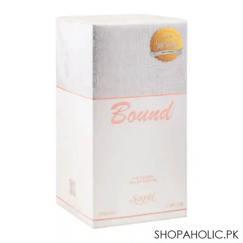 sapil bound for women eau de parfum, 100ml image2