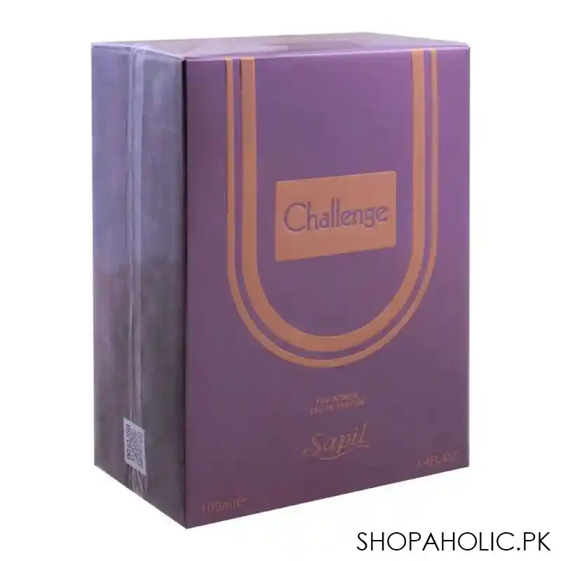 sapil challenge for women eau de perfum, 100ml image2